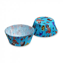 Cukrářský košíček pirát 50x30mm 40ks
