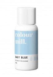 Olejová barva 20ml světle modrá