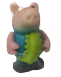Marcipánová figurka modrý prasátko, 50g