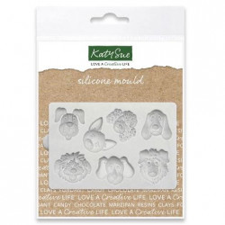 Silikonová formička psi