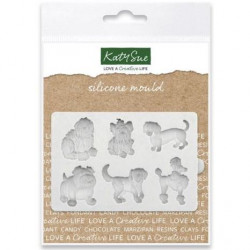 Silikonová formička psi