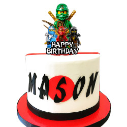 Záich do dortu plastový Ninjago