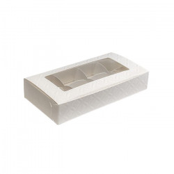 Krabička+mřížka 10ks v.3cm s průhledem16x8 - Monaco