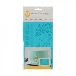 Silikonová forma moře 19,7 x 12,5 cm