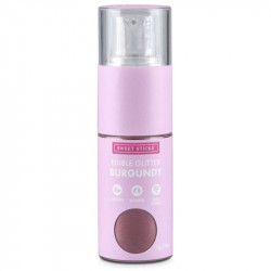 Třpytky v rozprašovači 10g Burgundy