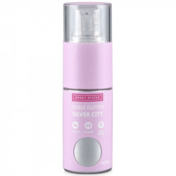Třpytky v rozprašovači 10g Silver city