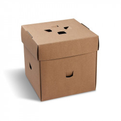 Krabička na Bento cake 145 x 145 x 150 mm 50 ks