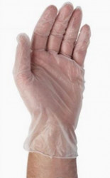 Rukavice Vinyl nepudrovaná bílá L 100 ks