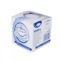 Rozetka do podšálku bílá 9cm 1000 ks