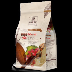 Cacao Barry Origin čokoláda Ghana mléčná 40% 1kg
