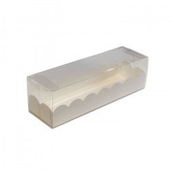 Krabička na makronky16x5cm dekor 10ks - Monaco