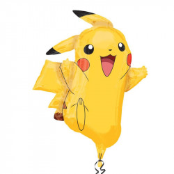Fóliový balónek pikachu, 62cm