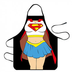 Kuchyňská zástěra super žena