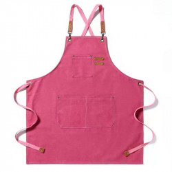 Kuchyňská zástěra růžová