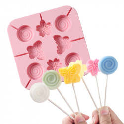 Silikonová forma na lízátka