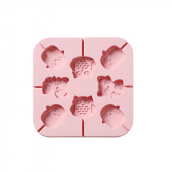 Silikonová forma na lízátka zvířátka