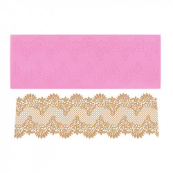 Silikonová forma na jedlou krajku 29,5x10 cm - Cakesicq