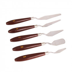 Špachtle na špachtlování dortů 5ks