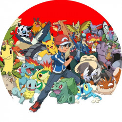 Jedlý papír Pokemon 19,5cm