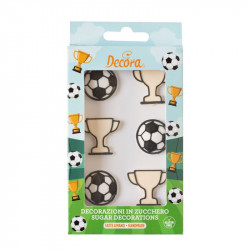 Cukrové dekorace fotbalový šampion