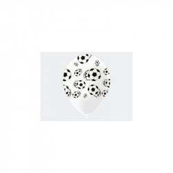 Latexový balonky fotbal, 5 ks