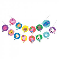 Girlanda prasátko Pepa 140cm