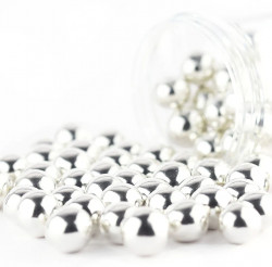 XL stříbrné chrisp kuličky 130g