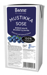 Ovocné pyré 100% Borůvka 1l
