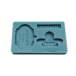 Silikonová formička prada 10x7cm