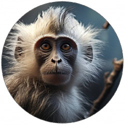 Jedlý papír malá opička 19,5cm