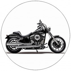 Jedlý papír motorka Harley 19,5cm
