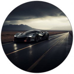 Jedlý papír Super car 19,5cm