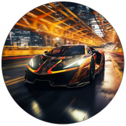 Jedlý papír Super car sport 19,5cm