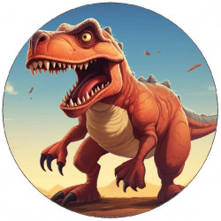 Jedlý papír tyranosaurus Rex 19,5cm