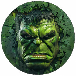 Jedlý papír Transformers Hulk 19,5 cm