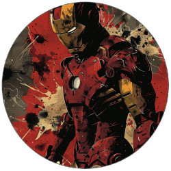 Jedlý papír Iron man ve tmě 19,5 cm