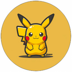Jedlý papír Pikachu 19,5 cm