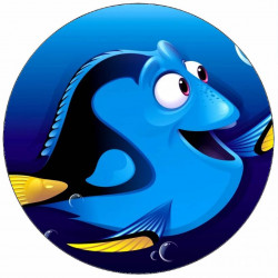 Jedlý papír Dory 19,5 cm