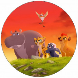 Jedlý papír Lví hlídka na kopci 19,5 cm