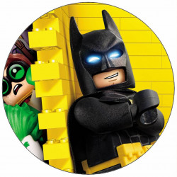 Jedlý papír Lego Batman 19,5 cm