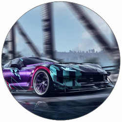 Jedlý papír Need for Speed Corvette 19,5 cm