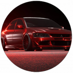 Jedlý papír Need for Speed Mitsubischi Lancer Evo 19,5 cm