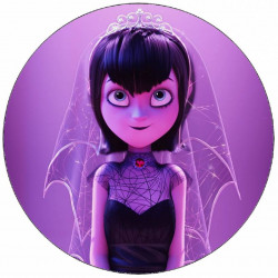 Jedlý papír Hotel Transylvania Mavis jako nevěsta 19,5 cm