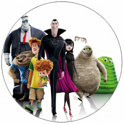 Jedlý papír Hotel Transylvania 2 19,5 cm