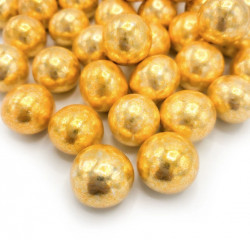 Zdobení choco kuličky XXL, gold 130g