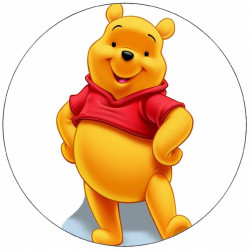 Jedlý papír Medvídek Pú 19,5 cm