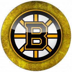 Jedlý papír Boston Bruins logo 19,5 cm