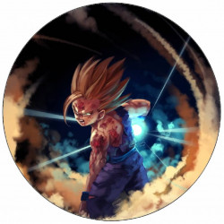 Jedlý papír Dragon Ball Gohan 19,5 cm