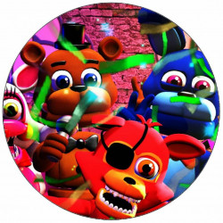 Jedlý papír Five Nights at Freddy's FnaF World 19,5 cm