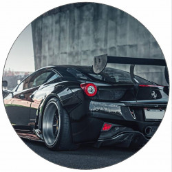 Jedlý papír Ferrari 458 19,5 cm